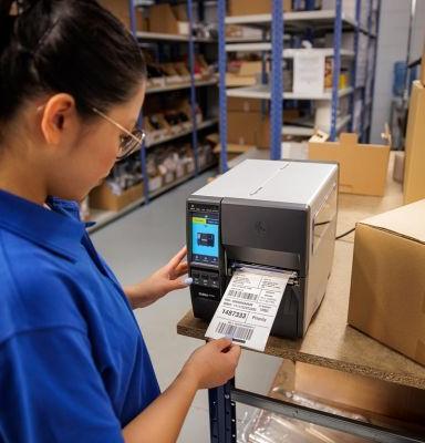 Volledige grip op labelprinters image