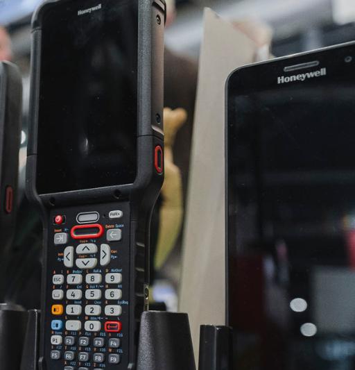 Honeywell devices in cradle