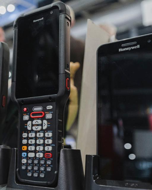 Honeywell devices in cradle