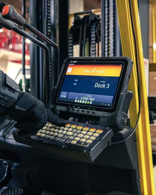 Het belang van robuuste tablets voor heftrucks