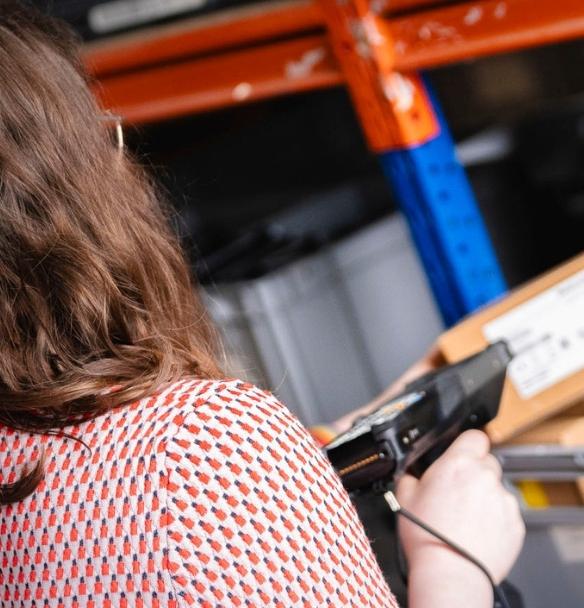 Mobiele scanners in distributiecentra image