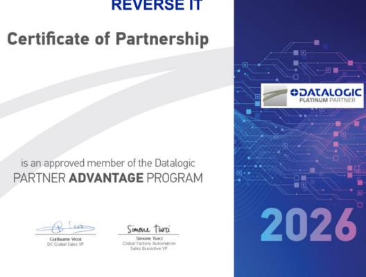 <p>Over Datalogic</p> image